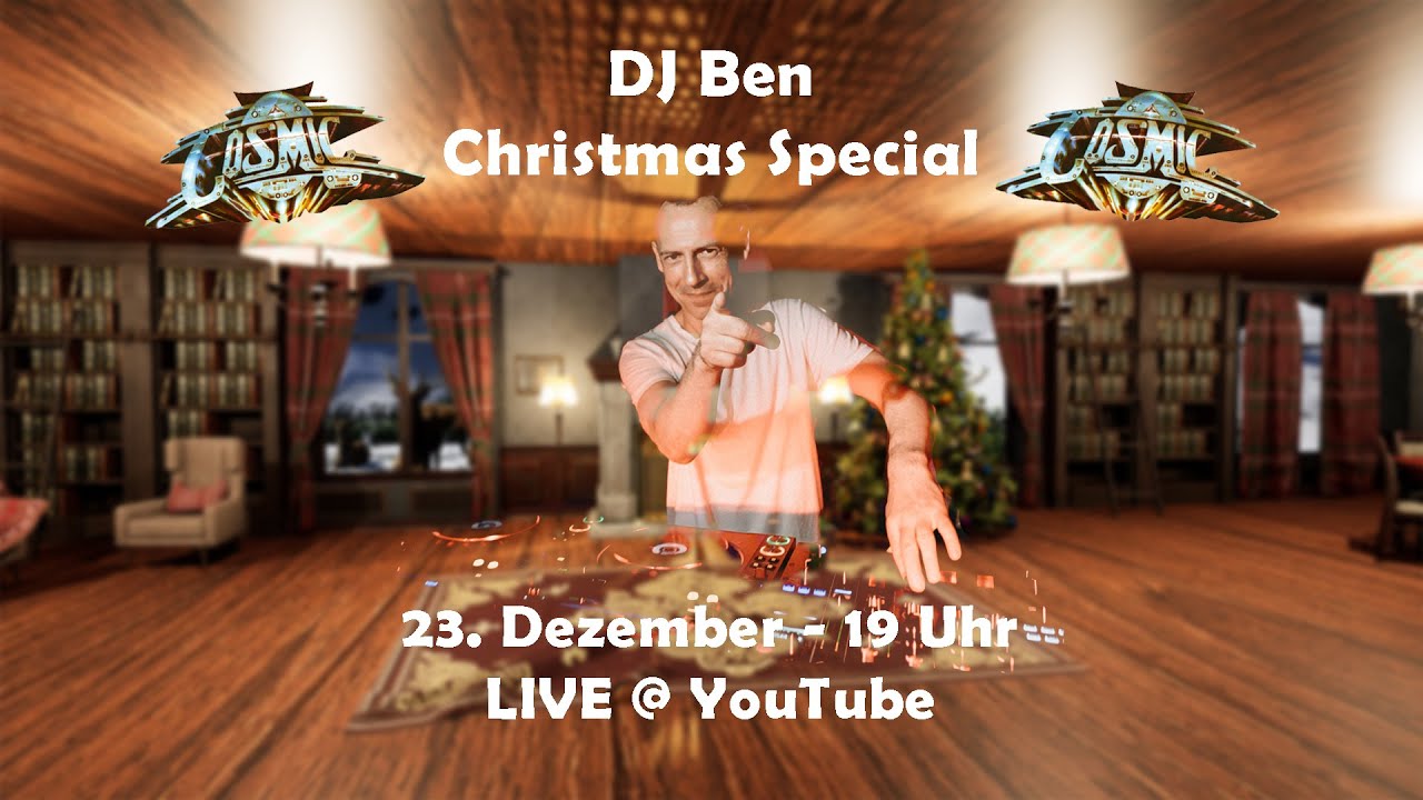 DJ Ben   Christmas Special 2022   Afro Cosmic Music LIVE in the Mix from Augsburg Germany