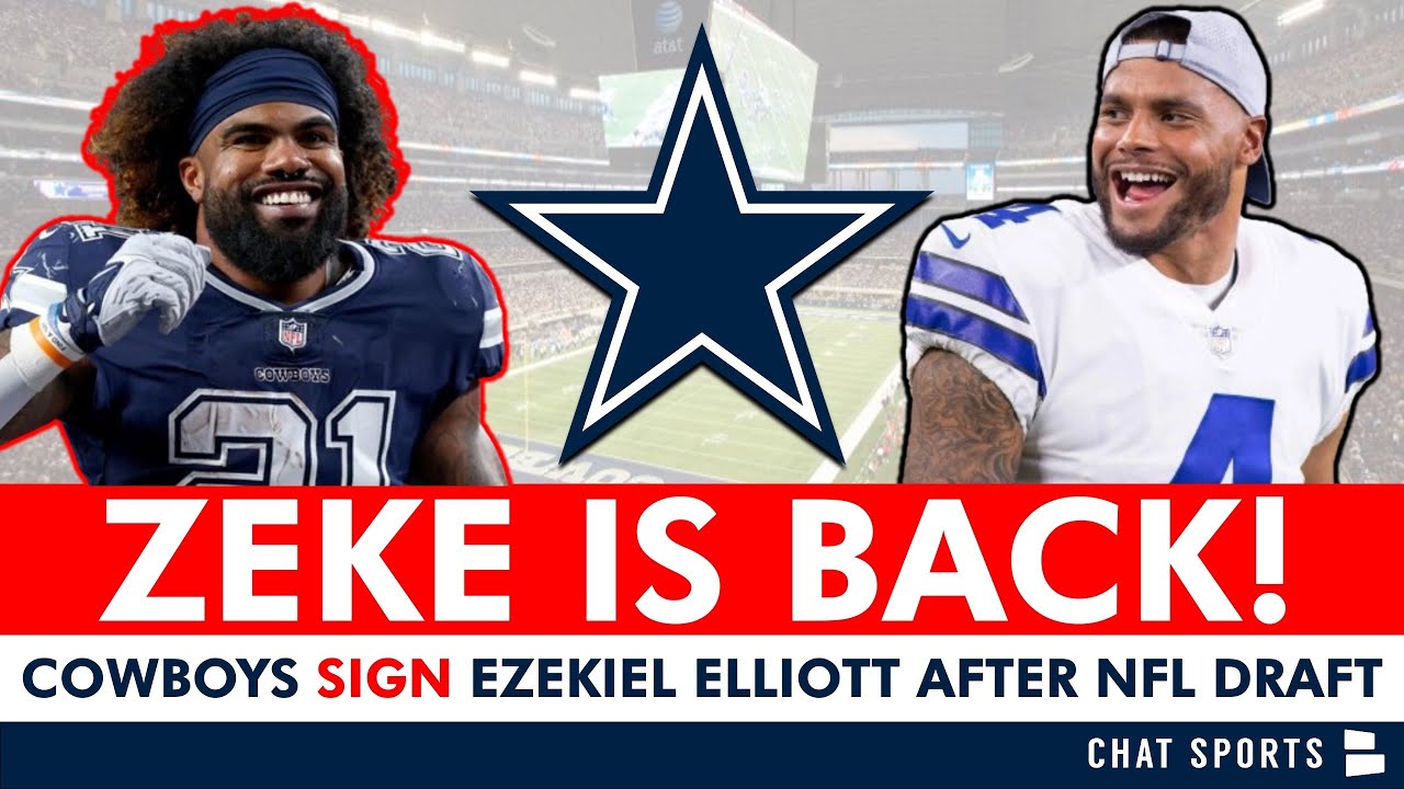 Cowboys, Ezekiel Elliott reunite for 2024 season