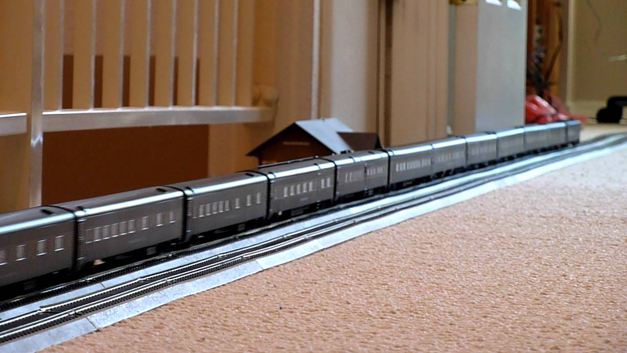 First new Broadway Limited following the 20th Century Limited - YouTube