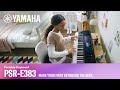 YAMAHA PSR-E383 61鍵 電子琴 黑色款 product youtube thumbnail