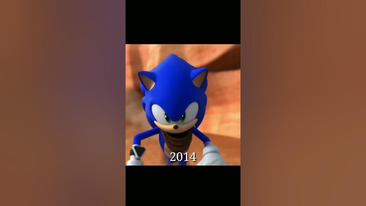 Sonic The Hedgehog Evolution | From 1993 to 2021 | Lady Gaga - Bad Romance | Ezio Edits #shorts #yt