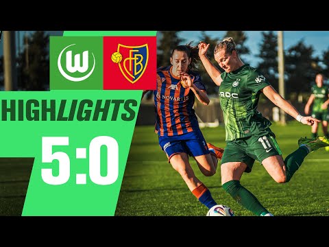 Hattrick Popp! Beim Kantersieg der Wölfinnen 💪 | Highlights | VfL Wolfsburg - FC Basel