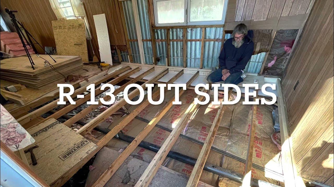 Mobile Home Underbelly replaced. and Some walls Problems YouTube