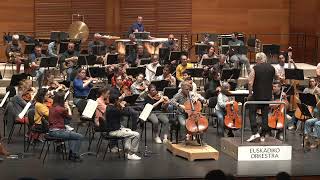 Alban Gerhardt plays Lalo Celloconcerto, excerpts from 2nd movement (rehearsal)