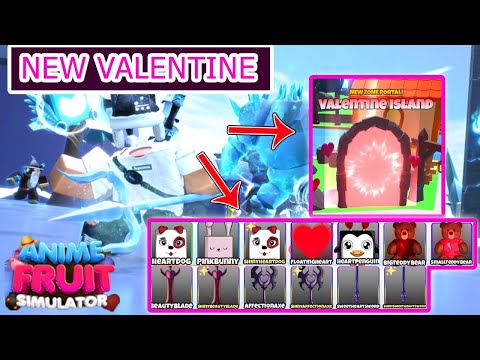 Anime Fruit Simulator - Update Valentines New Weapons New Pets 