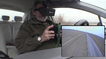 Flysky FS-i6X Range Test FPV Inside Car