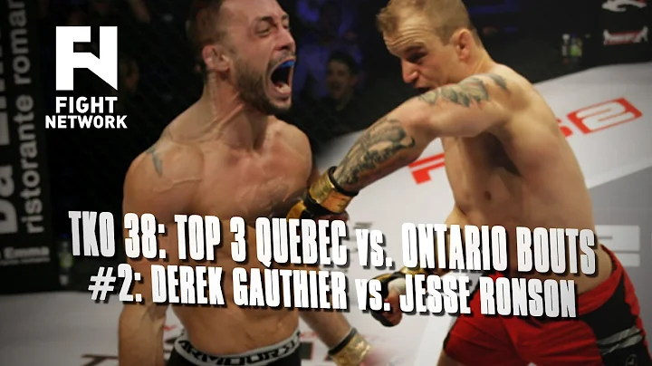 TKO 38: Derek Gauthier vs. Jesse Ronson - Top 3 Qu...