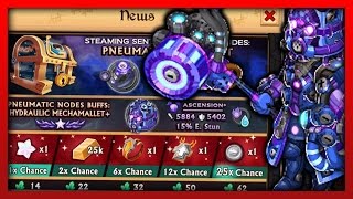 Knights And Dragons - Steaming Sentinel Season 8 Step-Chest Opening