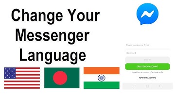 How To Change Your Messenger Language in 2020