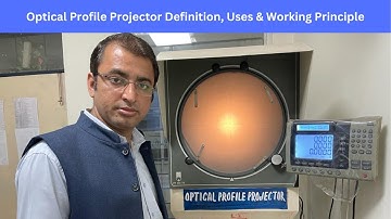 Optical Profile Projector explained in Hindi |Thread Measurement | #metrology #mechanical #cnc #vmc
