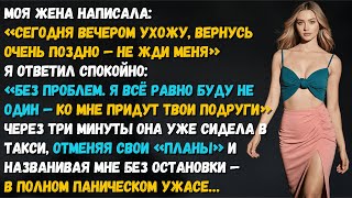 видео: Жена написала «Вернусь поздно. Не жди». Я ответил «Я тоже буду не один». Она в панике отменила планы картинка: Жена написала «Вернусь поздно. Не жди». Я ответил «Я тоже буду не один». Она в панике отменила планы