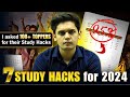 7 study hacks for 2024 must watch for every student prashant kirad