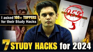 7 Study Hacks For 2024| Must Watch Video for Every Student| Prashant Kirad