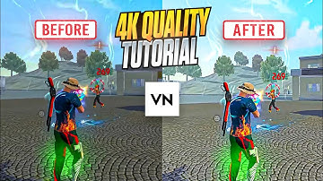 How To Increase Free Fire Video Quality In Vn App 🤯