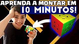 Como RESOLVER o Cubo Mágico EM 10 MINUTOS!