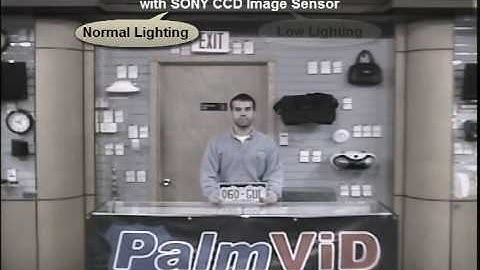 PalmVID Day/Night (Color & BW) Video Camera with Sony CCD Image Sensor Sample Video