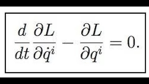Lagrange Equation Part 01/ Derivation of Lagrange Equation