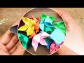 Wall hanging craft ideas with paper easy and beautiful  paper flower wall hanging