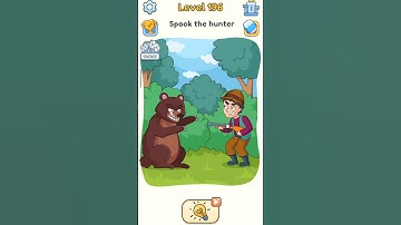 Dop 5 Level 196 Spook the hunter 🤣 #shorts #gameplay #funnygame