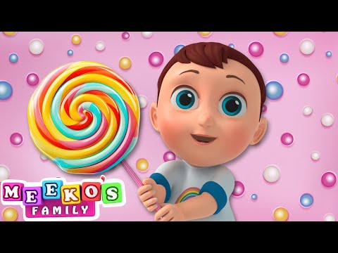 Lollipop Song With Meeko S Family Kids Songs Nursery Rhymes