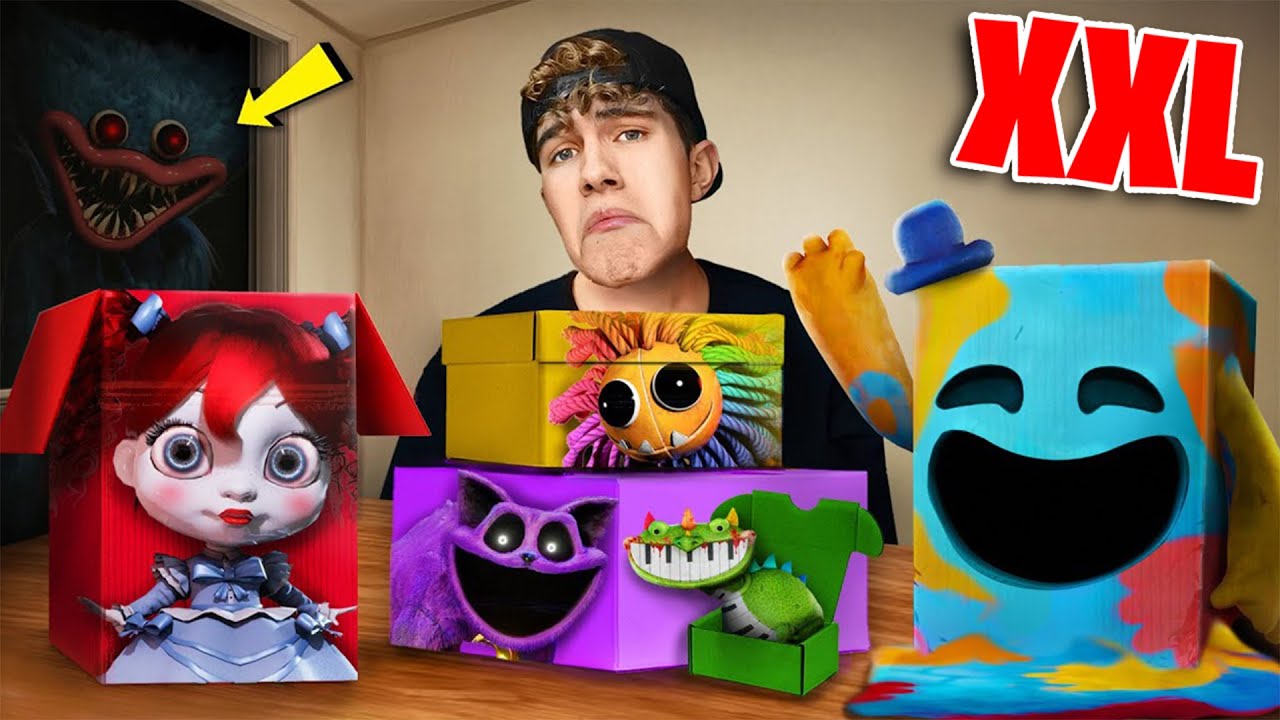 НИКОГДА НЕ ОТКРЫВАЙ ВСЕ МИСТЕРИ-БОКСЫ И КУКЛЫ POPPY PLAYTIME CHAPTER 4 В 3 ЧАСА НОЧИ!!