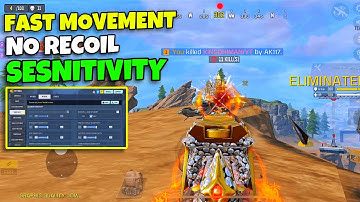 FAST MOVEMENT + NO RECOIL | BEST SENSITIVITY FOR COD MOBILE | CODM SENSITIVITY SETTINGS