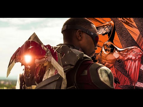 Falcon and Red
