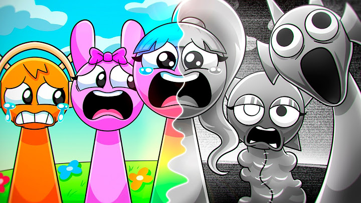 SPRUNKI OC RAINBOW LOST HER COLORS! Incredibox Sprunki Animation