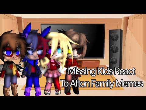 Missing Children React To Afton Family | Flash Warning |