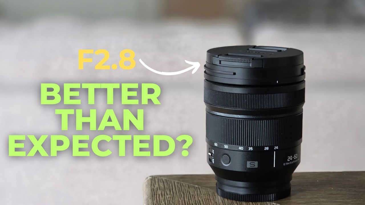 The Panasonic Lumix 24 60mm S f2.8 is my new Favorite Lens! - YouTube
