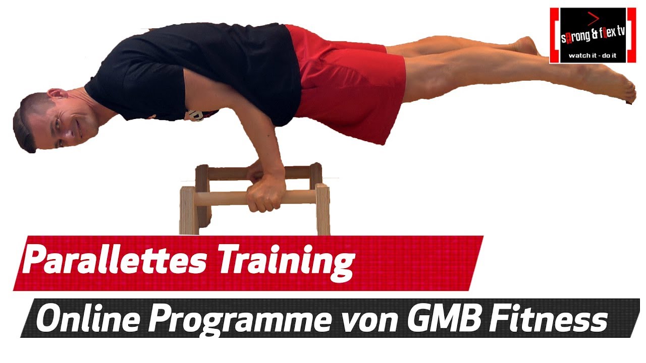 Parallettes - Training und richtig Spaß dabei - Review über P2 von GMB Fitness