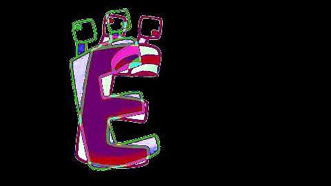 Ë Tries Some Skittles (Animated) In Futuristic Effect