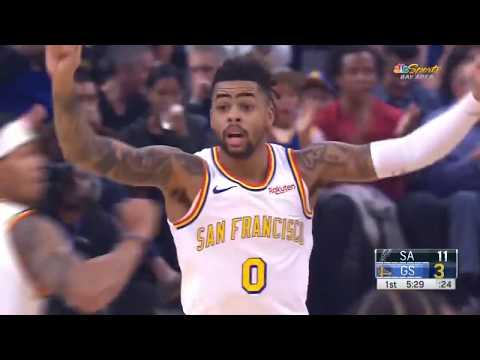 NBA 例行賽 (勇士 VS 馬刺) 全場精華 2019/11/2