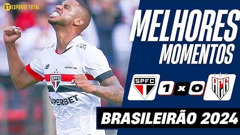 SÃO PAULO 1 X 0 ATLÉTICO - GO | MELHORES MOMENTOS | BRASILEIRÃO 2024.