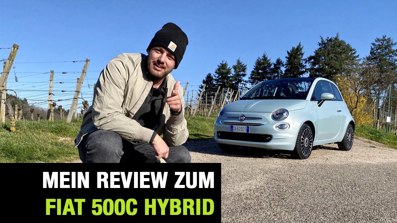 Fiat 500 C Hybrid Launch Edition 70 Ps Mhev Cabrio Fahrbericht Full Review Test Youtube