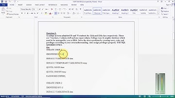 How to create user and roles and assign them privileges with given scenario in urdu hindi | part 14