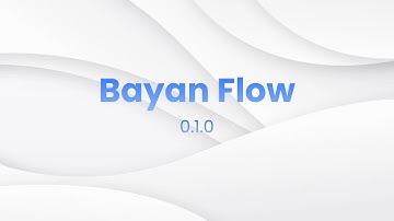 Bayan Flow — Visualize Algorithms in Real Time (0.1.0)
