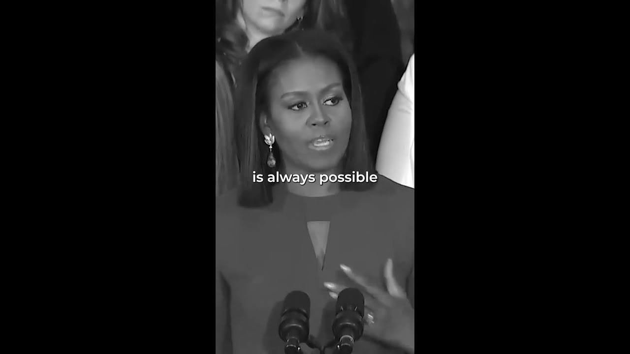 Michelle Obama On The Power Of Hope Motivational Video