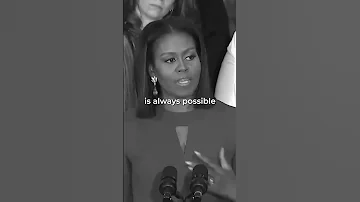 Michelle Obama On The Power Of Hope Motivational Video 