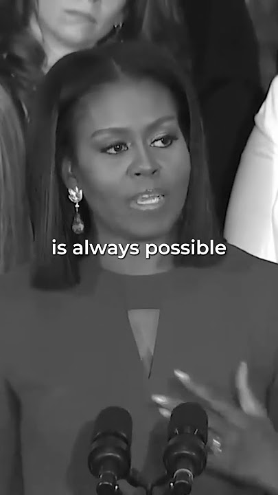 Michelle Obama On The Power of Hope | Motivational Video