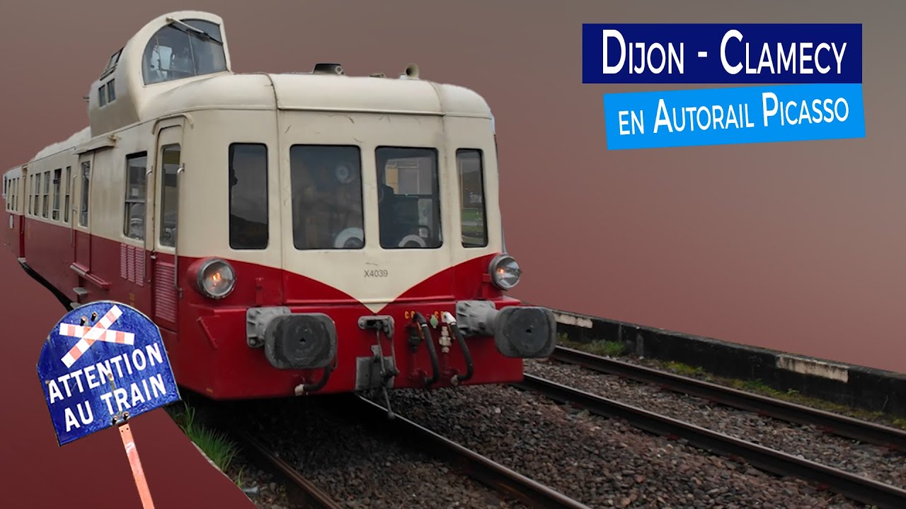 Dijon - Clamecy en autorail Picasso