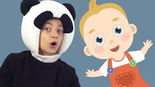 ТРИ МЕДВЕДЯ - Топ Топ - Детская песенка про Малыша - Funny Kids Song Baby - топает малыш