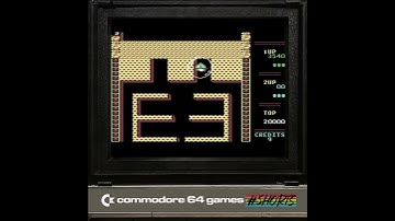 BUBBLE BOBBLE Commodore 64 Game #Shorts​ (Mini Game Review/Preview)