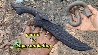 Razor-sharp and bone-chilling: Making a skinning knife from a railroad spike