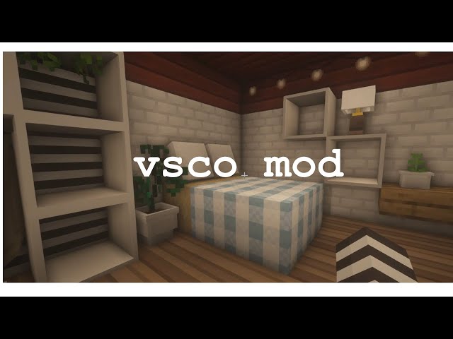 VSCO GIRL ROOM IN MINECRAFT! 