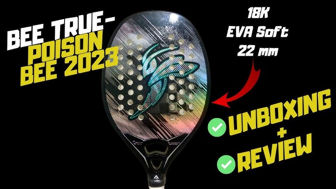 Raquete Beach Tennis JOMA Epsilon Carbon 3K ''Beat'' Showcase 