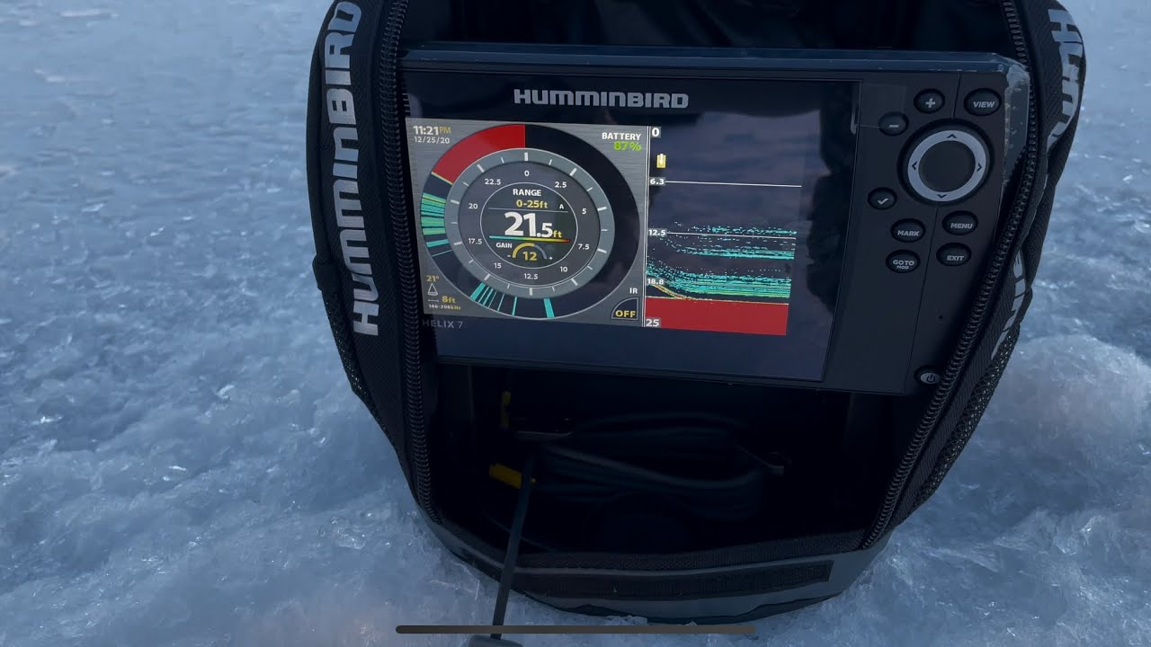 Humminbird Helix 7 Ice CHIRP GPS G3N Fish Finder Review 