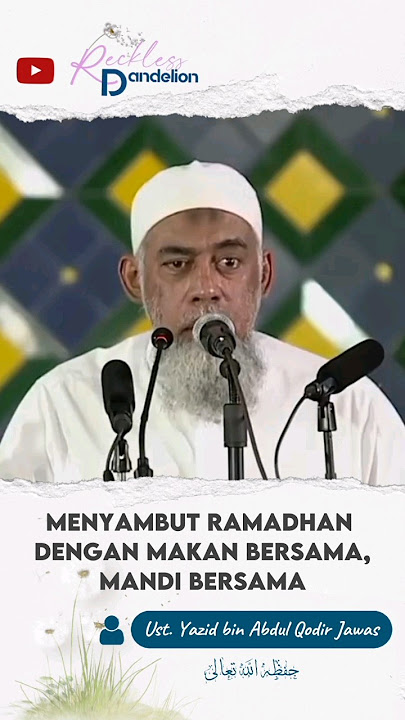 TRADISI MUNGGAHAN, PADUSAN JELANG RAMADHAN #ramadhan #puasa #kajianislam #ceramah #ustadzyazidjawas