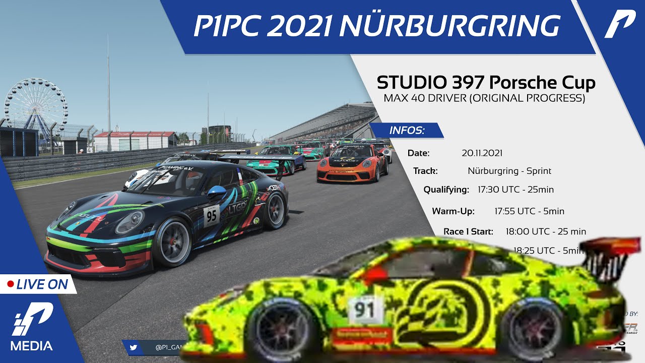 [rFactor 2] P1 Gaming | P1PC Nürburgring | #91 YourNameHere Racing