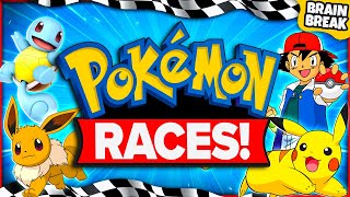 Pokemon Races! | Brain Break | Pokemon Games For Kids | Just Dance | GoNoodle screenshot 2